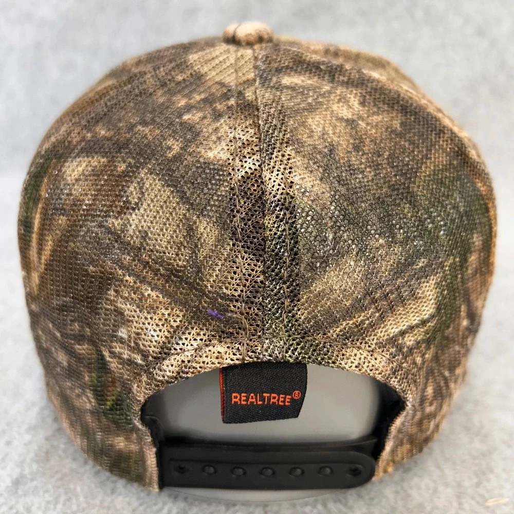 Johnson Equipment Co Mens Camo Outdoor Cap Realtree Trucker Hat Snapback OSFM